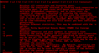 การวิเคราะห์ระบบเครือข่าย network ด้วย netstat command บนระบบปฎิบัติการ Windows